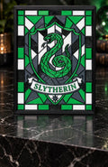 Slytherin stained-glass style light-up frame